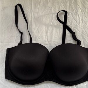 Women's Bali Bra Strap or Strapless #B6599 Size 38 DD Black
